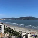 Flat Vista Mar Em Santos