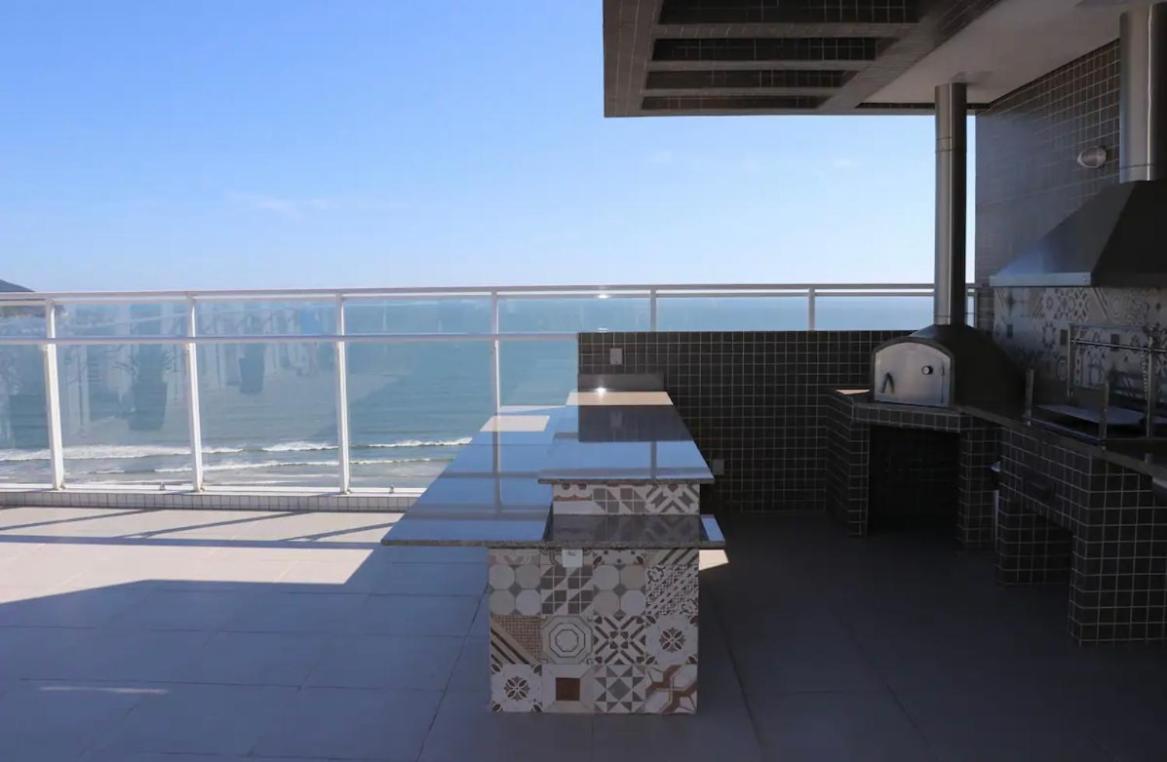 Flat Vista Mar Em Apartamento Santos (Sao Paulo)