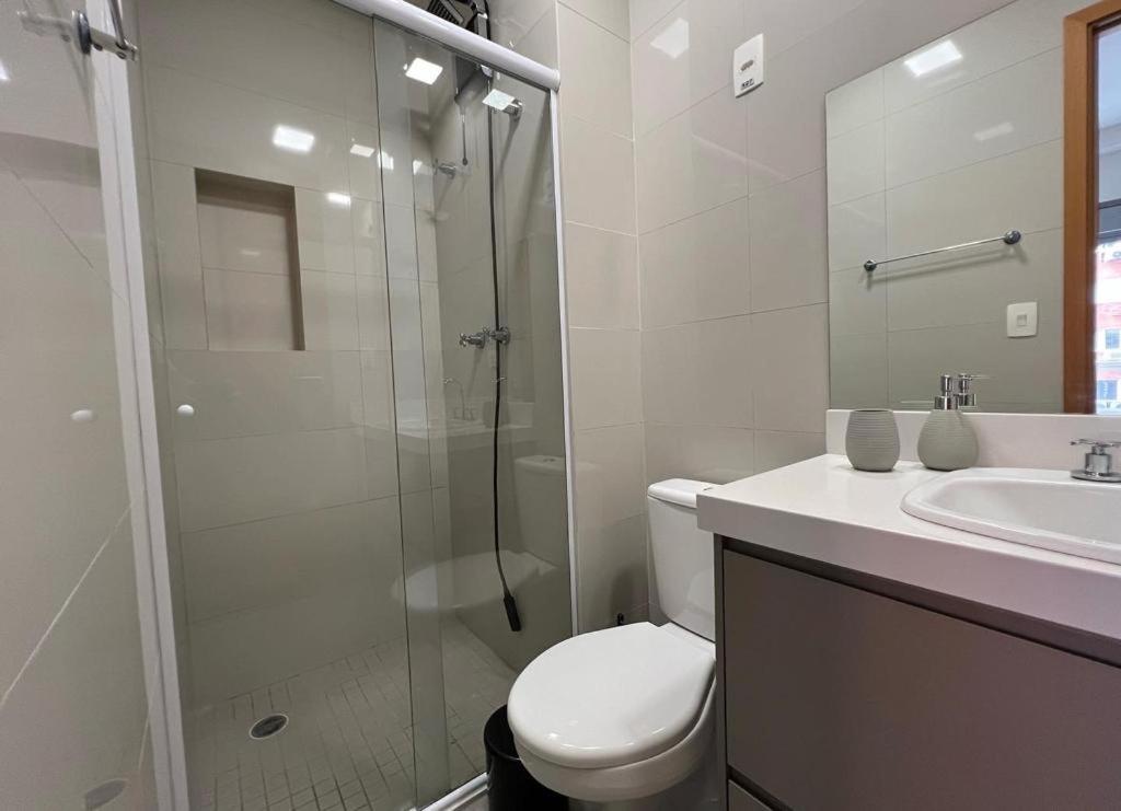 Apartamento Flat Vista Mar Em Santos (Sao Paulo)